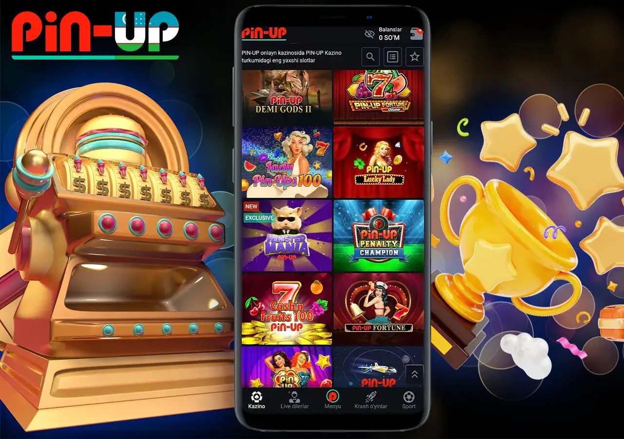 Авторские игры от компании PinUp